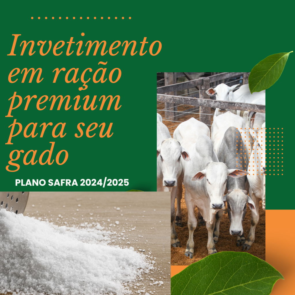 ração premium para gado