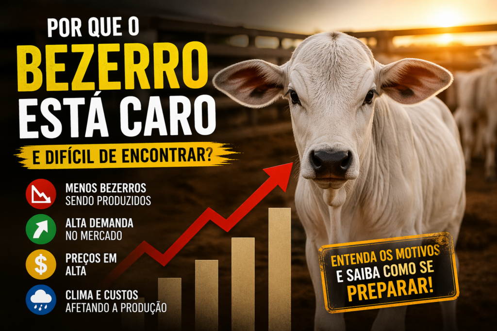 Por que o bezerro está caro e difícil de encontrar