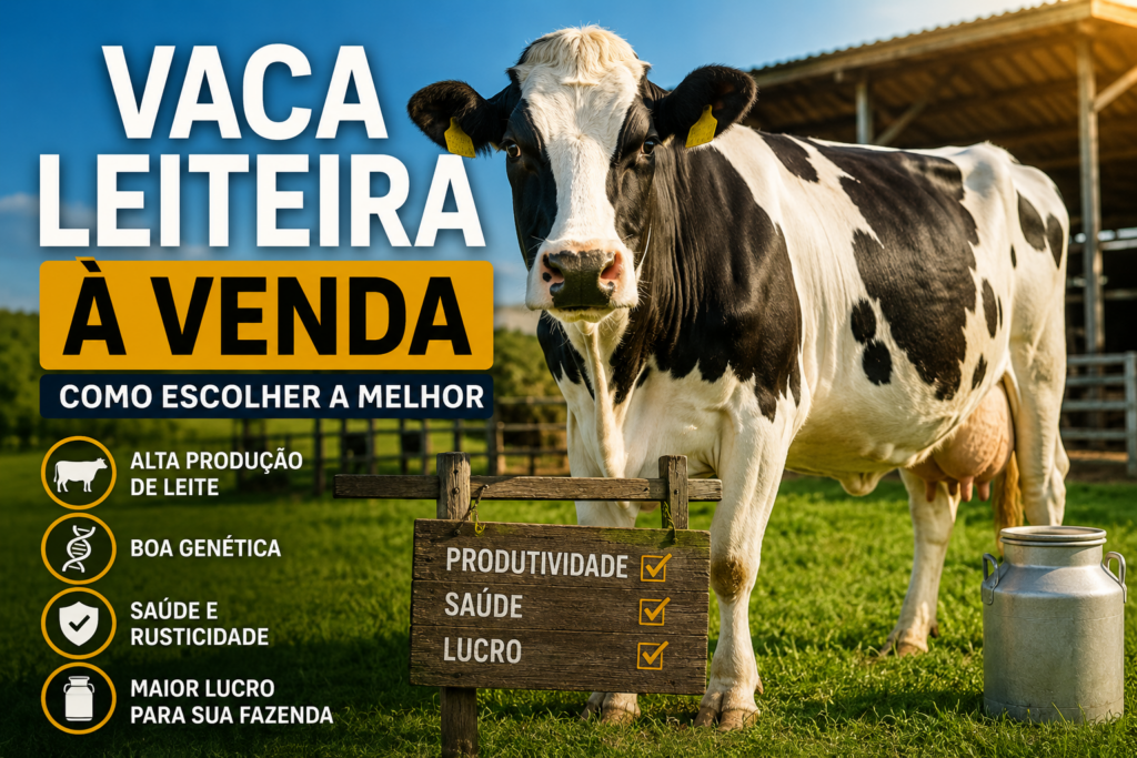 vaca leiteira à venda