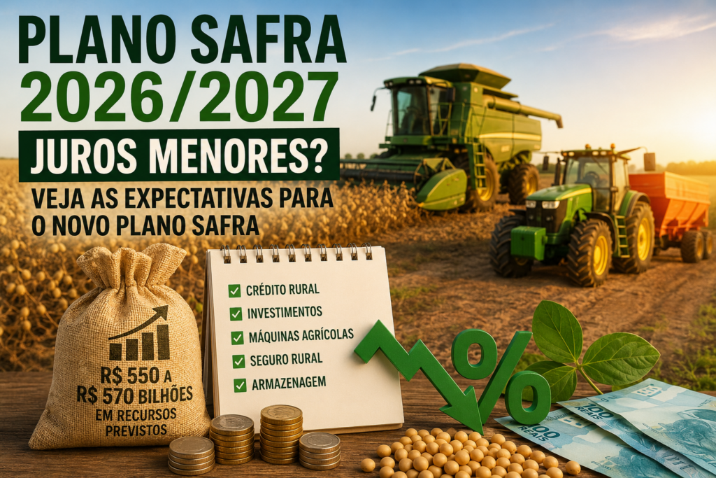 Juros Menores no Plano Safra