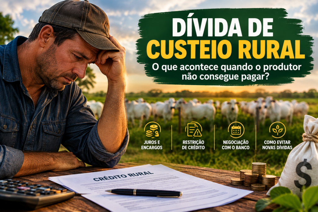 dívida de custeio rural